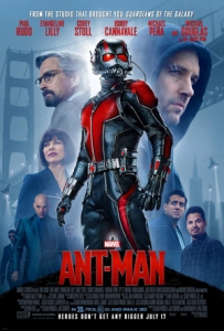 "Ant-Man poster" by Source. Licensed under Fair use via Wikipedia - https://en.wikipedia.org/wiki/File:Ant-Man_poster.jpg#/media/File:Ant-Man_poster.jpg